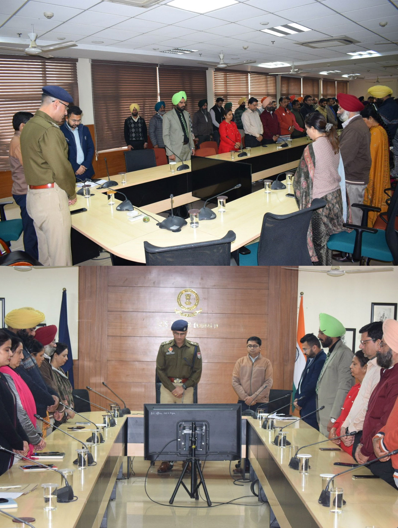 ਭਾਰਤ ਦੇ ਆਜ਼ਾਦੀ ਸੰਗਰਾਮ ਦੌਰਾਨ ਜਾਨਾਂ ਵਾਰਨ ਵਾਲੇ ਆਜ਼ਾਦੀ ਘੁਲਾਟੀਆਂ ਦੀ ਯਾਦ ਵਿੱਚ ਦੋ ਮਿੰਟ ਦਾ ਮੌਨ ਰੱਖਿਆ ਗਿਆ